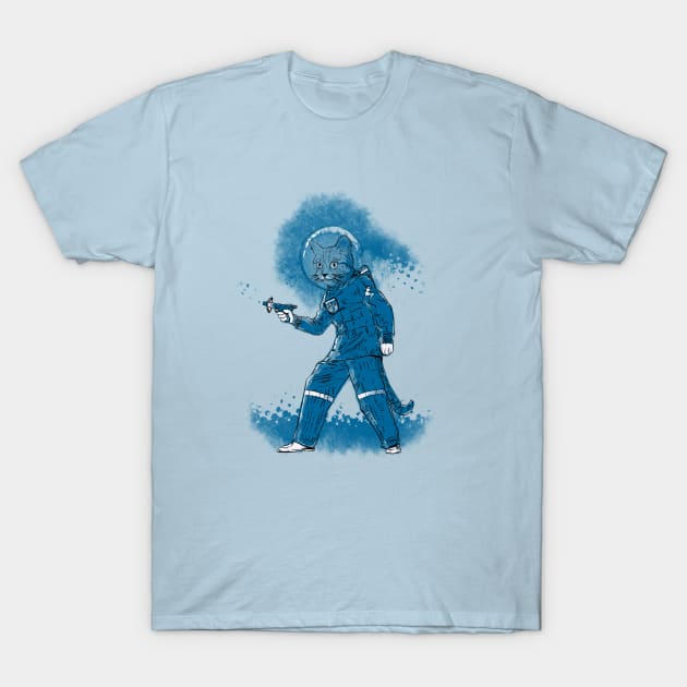 Captain Fishbowl T-Shirt by Pixelmania